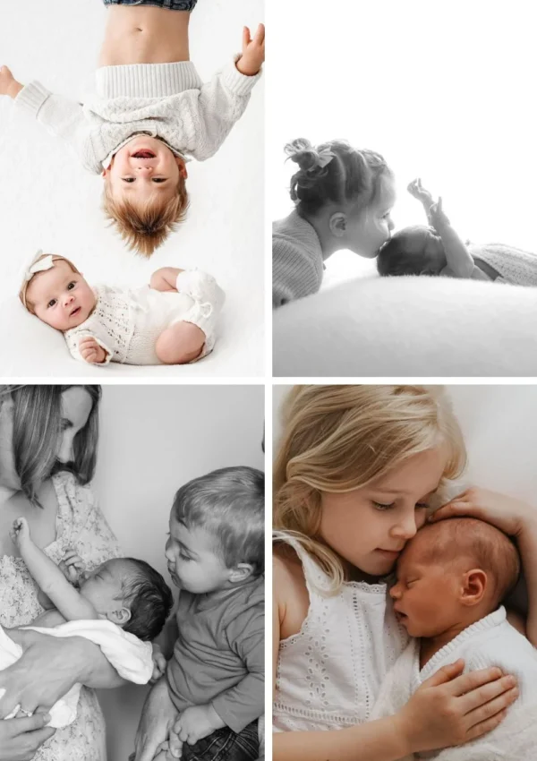 13+ Darling Sibling Newborn Photo Ideas To Copy Now