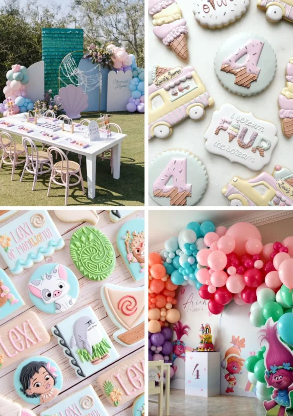 11+ Sweetest 4th Birthday Themes For Girls You Can’t Miss